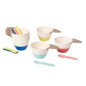 Sun Squad 8-Piece Ice Cream Dessert Bowls Set